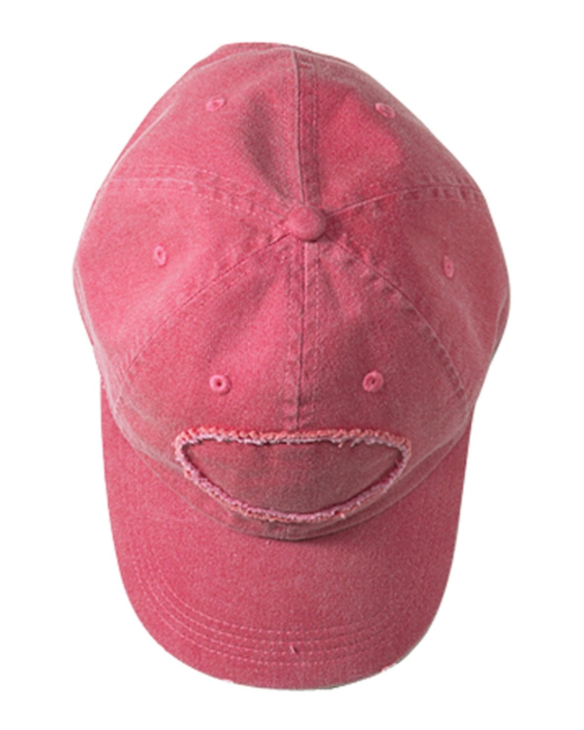 Authentic Pigment 1917 Pigment Dyed Raw Edge Patch Baseball Cap - Vintage Style Unisex Adjustable Hat for Men & Women - Perfect for Casual Wear, Outdoor Sports, and Street Fashion