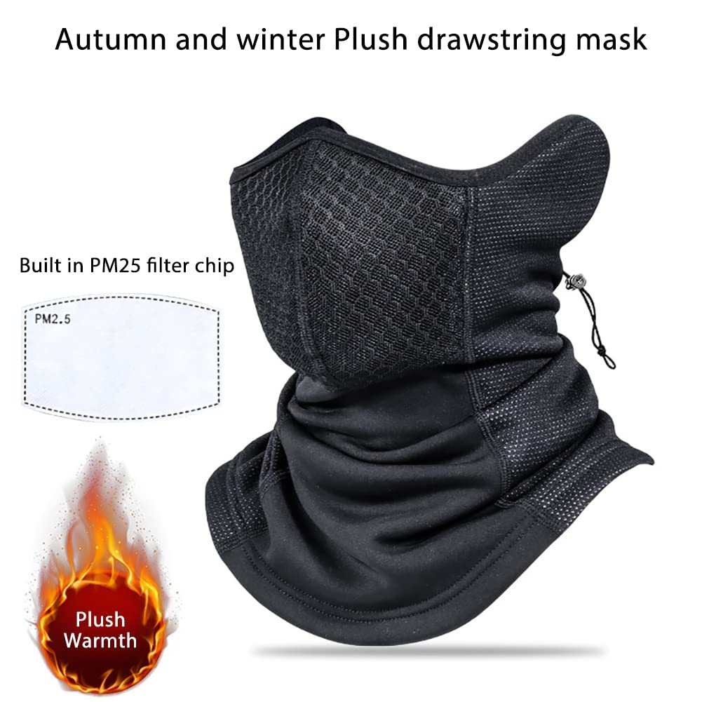 Ochine Full Face Mask Cover - Ski Mask & Winter Balaclava for Men & Women - Thermal Knitted Sports Face Cover for Skiing, Snowboarding, Motorcycling & Outdoor Activities