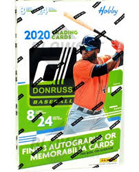 2020 Panini Donruss Baseball Hobby Box - 36 Packs with Exclusive Rookie Cards & Inserts | Collectible Trading Cards for Baseball Fans & Card Investors | Perfect for Trading, Collecting, and Displaying