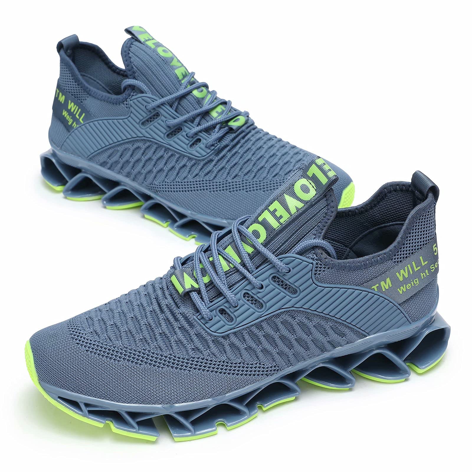 Vooncosir Men's Breathable Mesh Running Shoes - Lightweight Non-Slip Athletic Sneakers for Walking, Jogging & Gym Workouts - Comfortable Casual Sports Shoes for Men