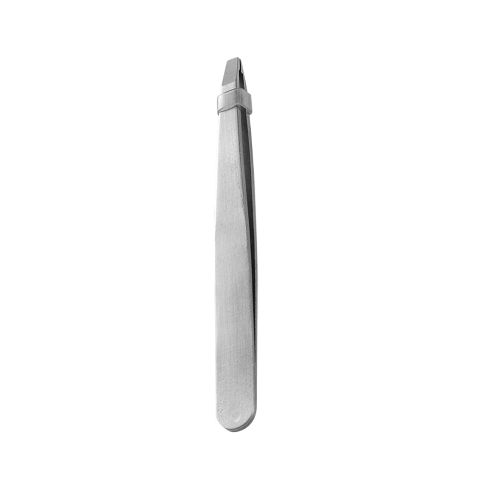 Premium Stainless Steel Lash & Eyebrow Tweezers with Comb - Slant Tip & Flat Head for False Eyelash Application & Eyebrow Grooming - Perfect for Makeup Artists & Beauty Enthusiasts (6 Colors) - Salon & Home Use Essential Beauty Tool
