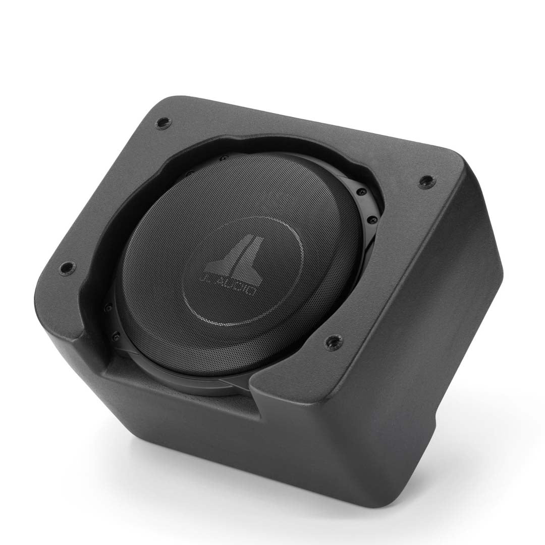 JL Audio SB POL RXPC/10TW3 Stealthbox Subwoofer for 2015+ Polaris Ranger XP - 10TW3 400W Power - Premium Car Audio Upgrade for Off-Road Adventures & Truck Enthusiasts