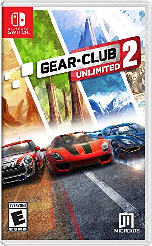 Gear Club Unlimited 2 - Nintendo Switch Racing Game - Realistic Driving Simulation for Family & Multiplayer Fun