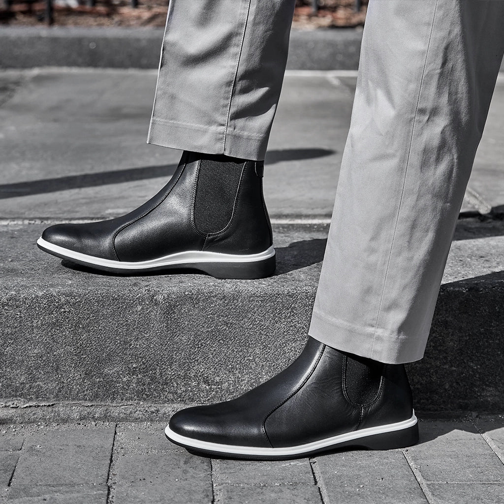 The Chelsea (Onyx) - Stylish and Comfortable Women's Boots for Fall & Winter Fashion | Perfect for Casual Outfits, Office Wear, and Night Out Occasions