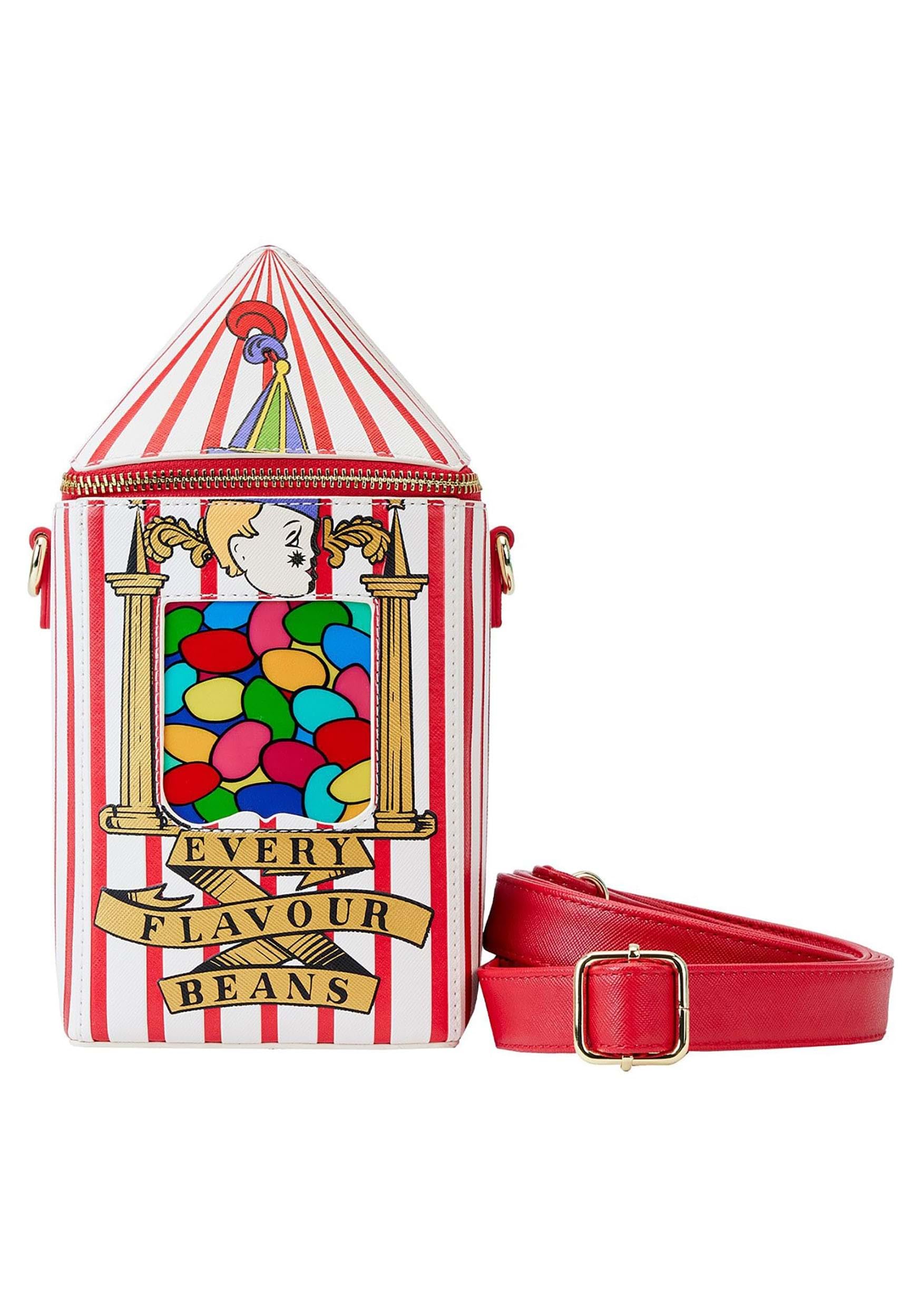 Loungefly Harry Potter Honeydukes Every Flavour Beans Crossbody Bag - Cute Wizarding World Themed Purse for Women & Girls - Perfect for Cosplay, Halloween, and Harry Potter Fan Gifts