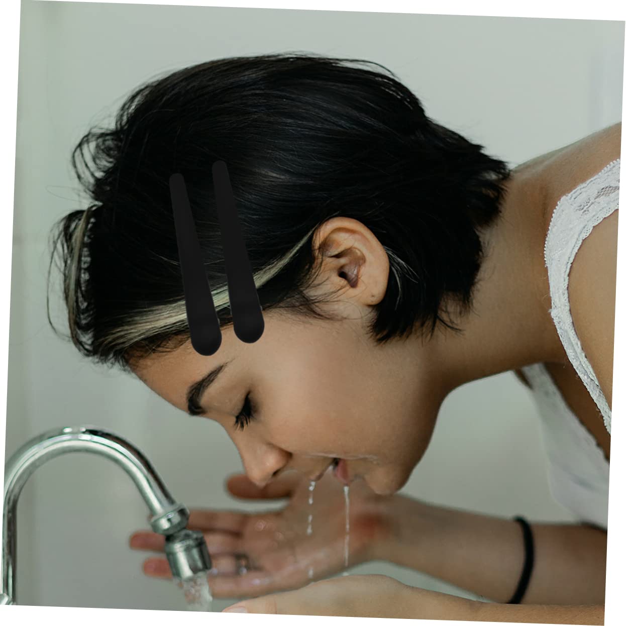 Minkissy 12-Piece Hair Clip Set - Shiny Finish Hair Clips for Women, Beauty Salon & Home Use - Perfect for Styling, Updos, and Everyday Hair Accessories