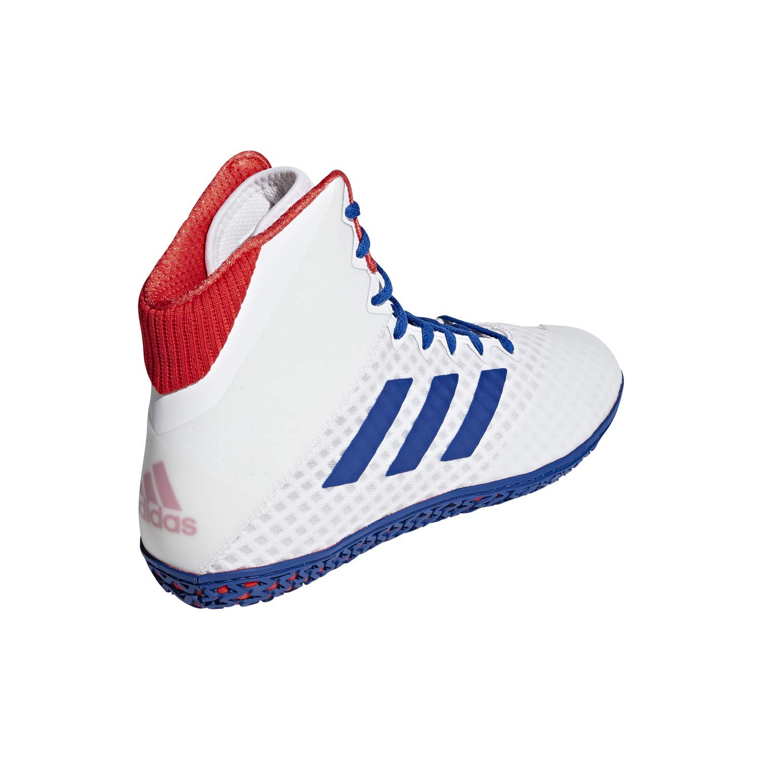 Adidas Men's Mat Wizard 4 Wrestling Shoes - Lightweight & Flexible for High-Performance Wrestling - Perfect for Competitions, Training & Grappling