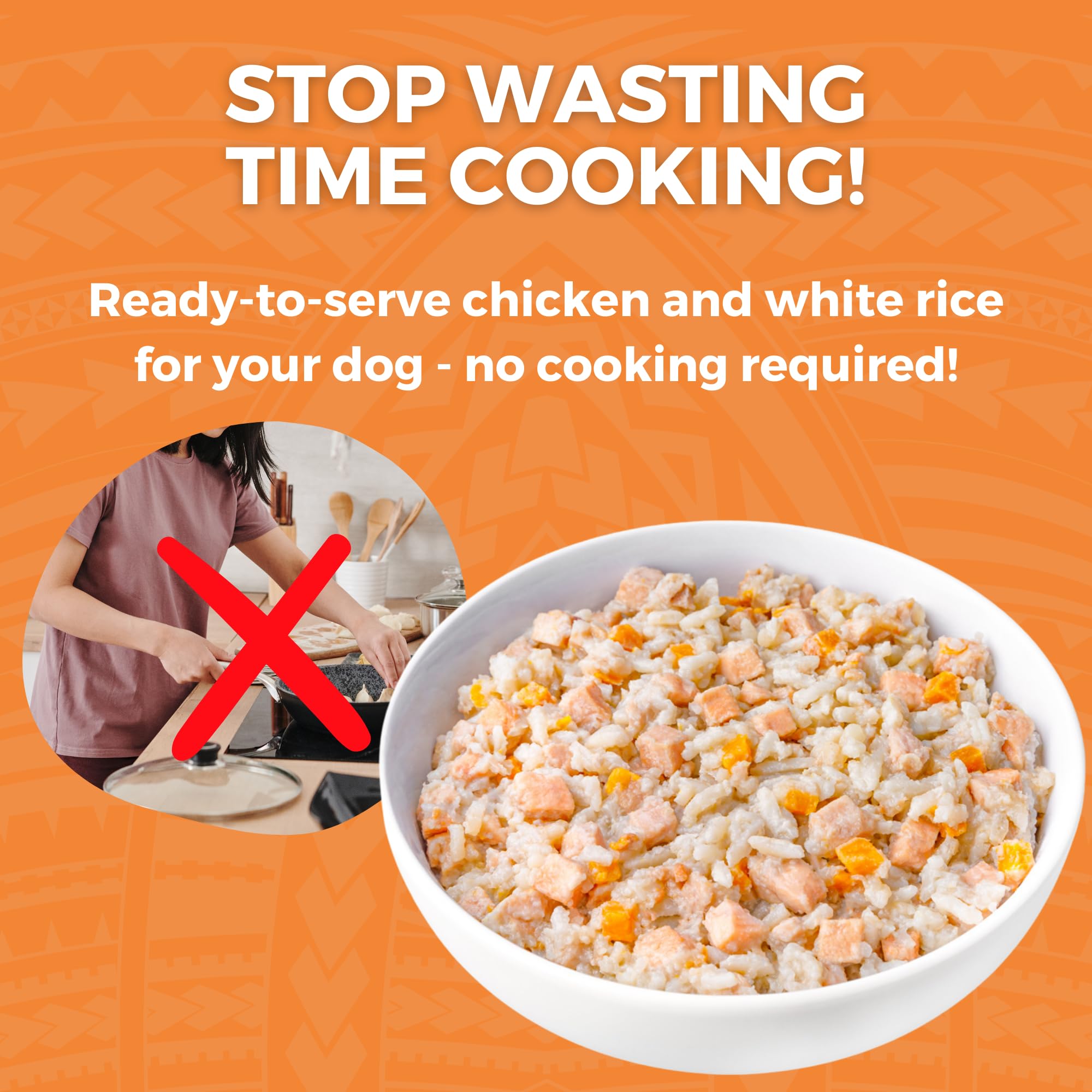 KOHA Limited Ingredient Bland Diet for Dogs - Chicken & White Rice Recipe Wet Dog Food for Sensitive Stomachs | Gentle, Easy-to-Digest Formula | 6-Pack | Perfect for Dogs with Food Allergies or Digestive Issues