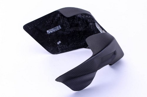 Best Carbon Fiber Belly Pan & Lower Spoiler Kit for Ducati Monster 696/796/1100 EVO - Matte Finish | Motorcycle Body Upgrade for Enhanced Style & Protection