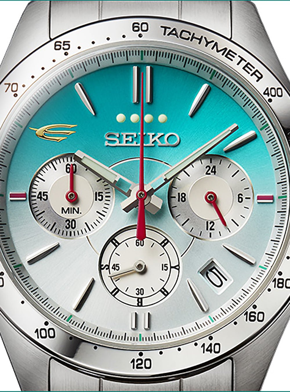 SEIKO × JR EAST JAPAN RAILWAY COMPANY 10TH ANNIVERSARY LIMITED EDITION HAYABUSA SHINKANSEN WATCH - MADE IN JAPAN - Perfect for Train Enthusiasts & Collectors