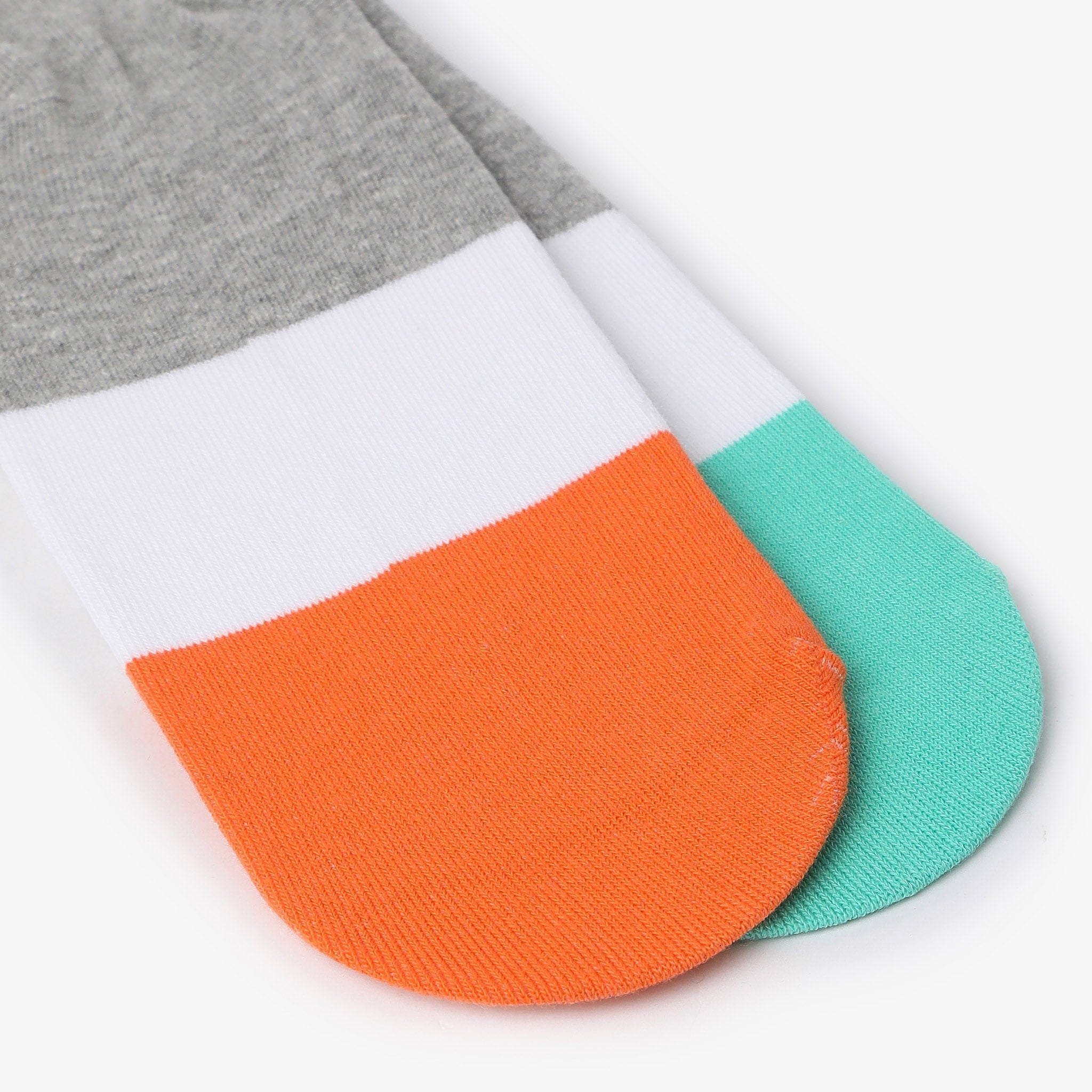 Men's Assorted Crew Socks - Pack of 2 Pairs, Soft Cotton Blend, Comfortable & Breathable for Everyday Wear, Workout & Casual Outfits