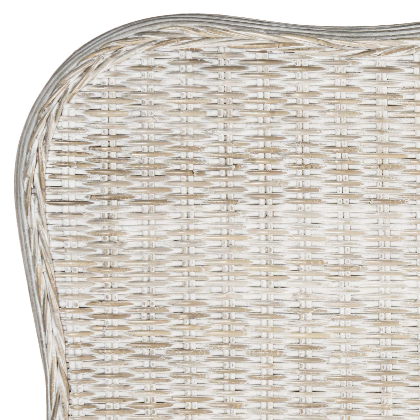 Safavieh Imelda White Washed Wood Headboard for Twin Bed - Farmhouse Style Bedroom Decor for Guest Rooms & Dormitories