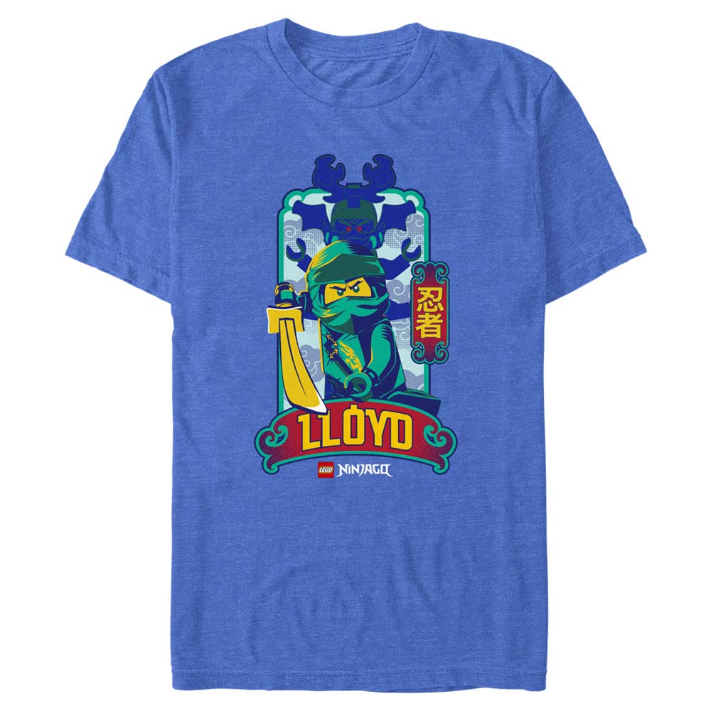 Lego Ninjago Lloyd Box Up Men's Short Sleeve T-Shirt - Official Licensed Graphic Tee for Fans & Collectors - Perfect for Casual Wear, Cosplay, and Gift Giving