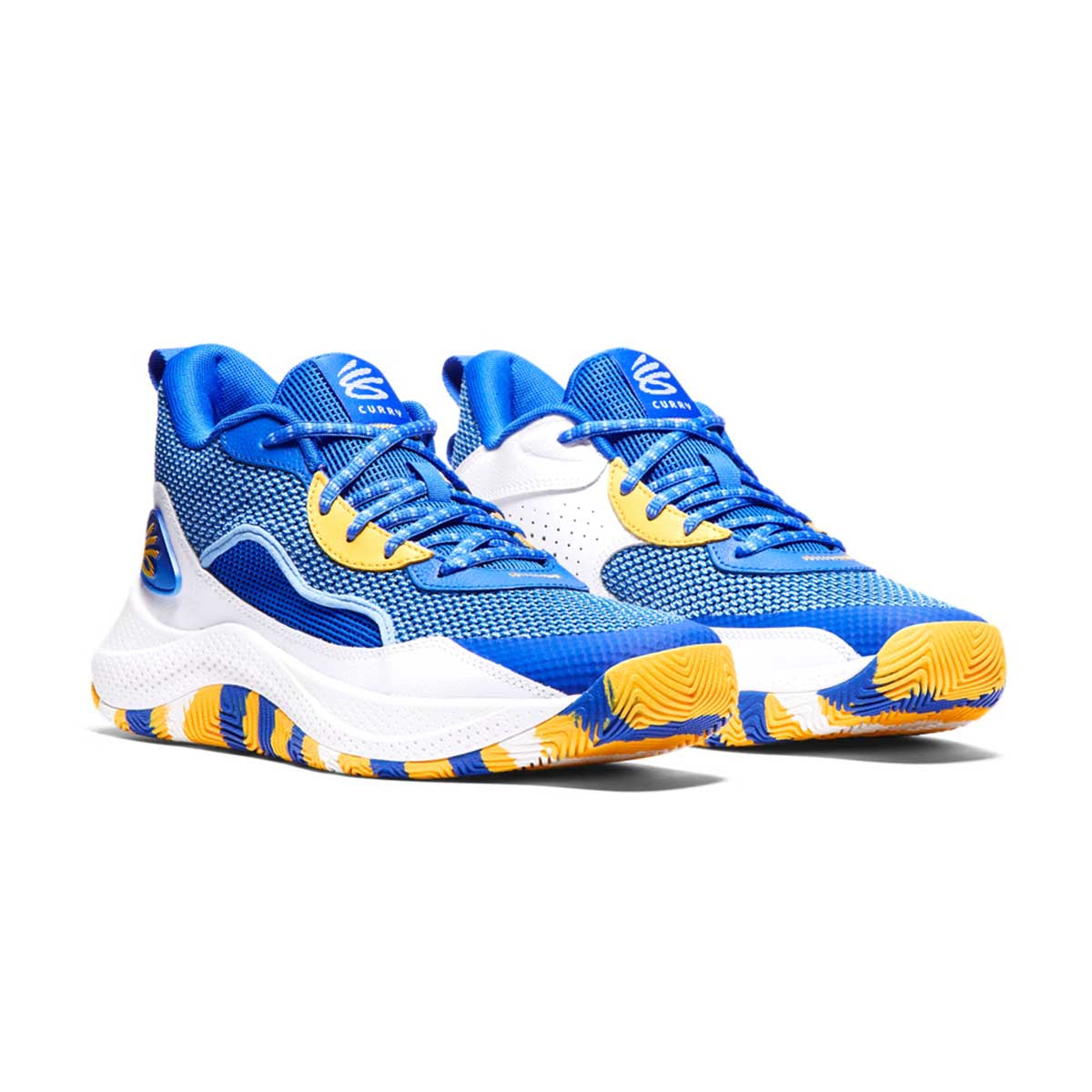 Under Armour Curry 3Z 'Team Royal White' Basketball Shoes - Men's High-Performance Sneakers for Indoor & Outdoor Court Play