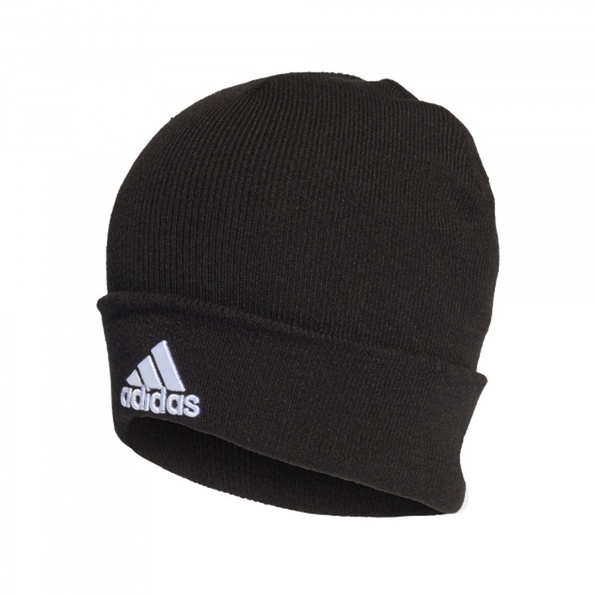 Adidas Logo Beanie Hat for Men & Women - Warm Winter Knit Skull Cap with Embroidered Logo - Perfect for Skiing, Snowboarding & Outdoor Activities