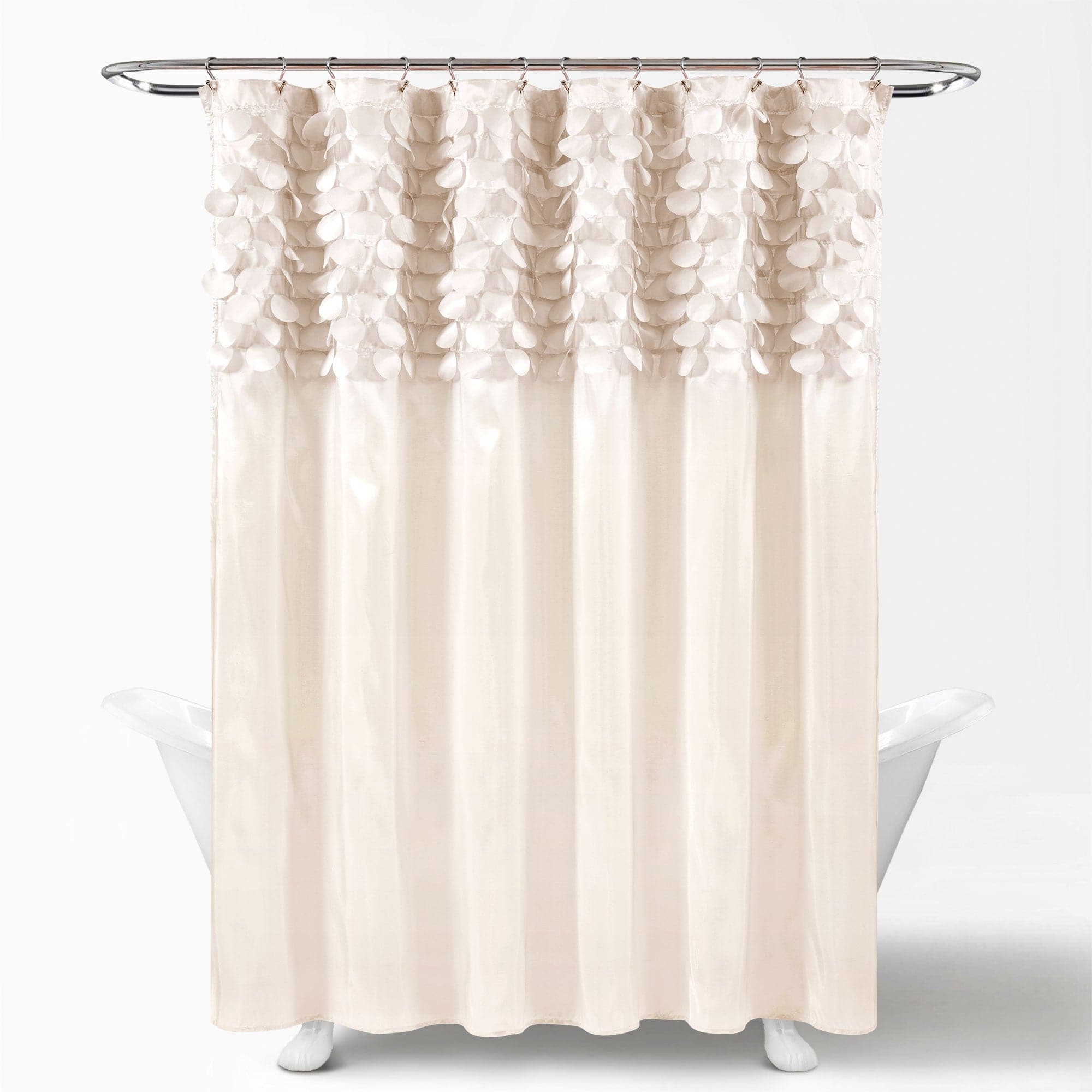 Luxury Waterproof Lillian Shower Curtain - Elegant Bathroom Decor for Modern Homes, Perfect for Bathroom, Spa, and Hotel Use