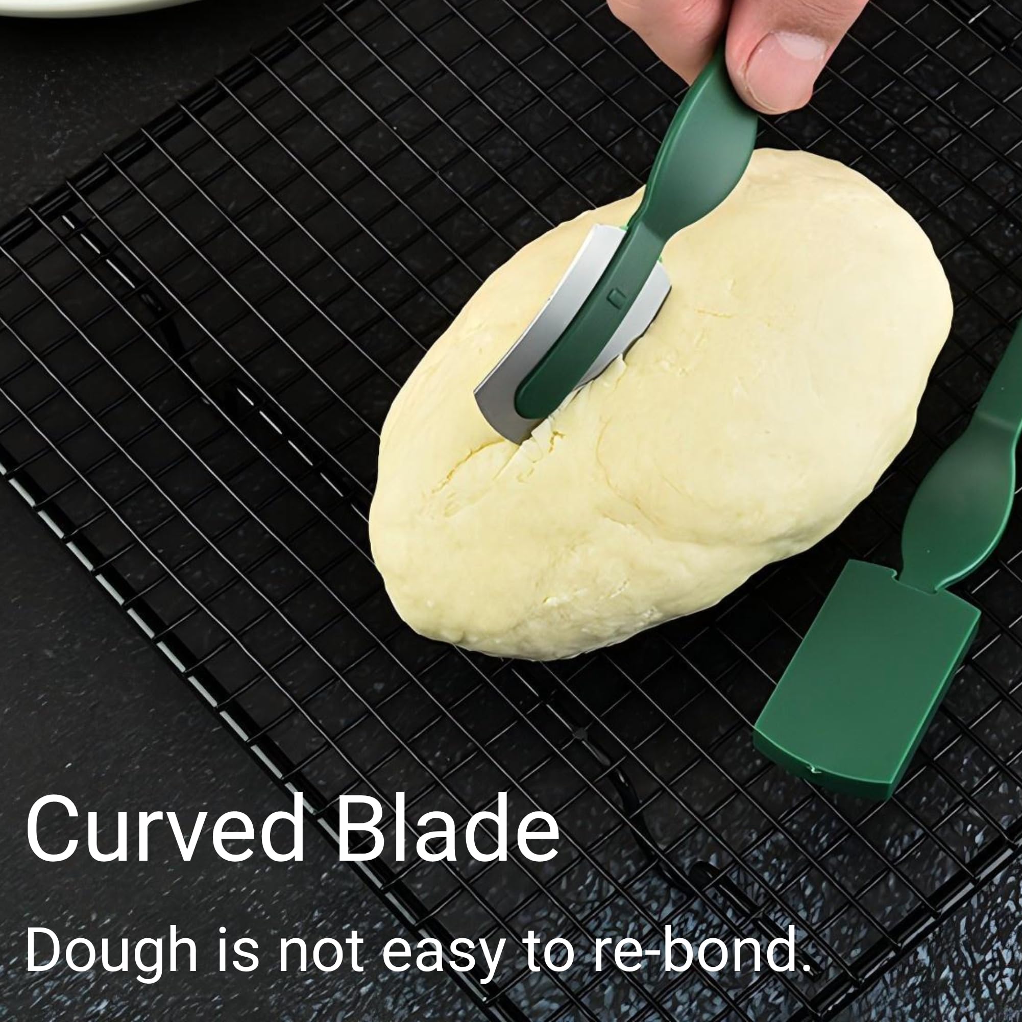 AUNMAS Bread Lame - Professional Dough Scoring Knife with Fixed Blade for French Bread Baking | Perfect for Home & Commercial Bakers | Ideal for Artisan Sourdough, Baguettes & Homemade Bread Making