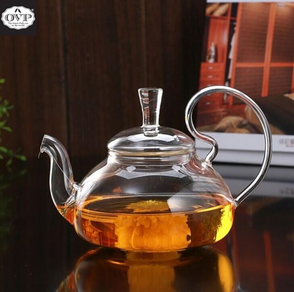 Borosilicate Glass Pot 600ml - Heat Resistant & Durable for Cooking, Baking, and Food Storage | Perfect for Stovetop, Oven, and Microwave Use