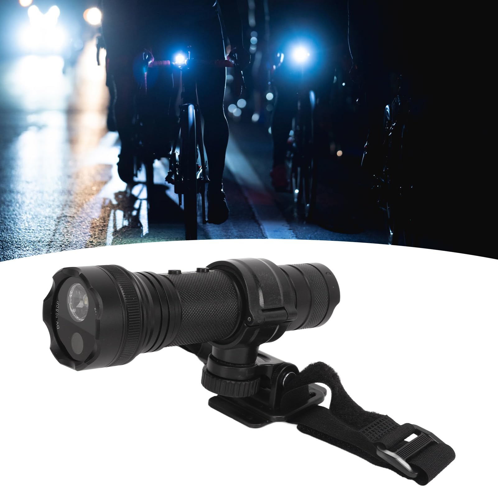 Motorcycle Helmet Camera 1080P Dual Lens - Front & Rear Action Camera with 120° Wide Angle, Waterproof Sports Camera for Cycling, Camping, Motorcycling & Outdoor Adventures