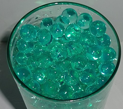 Turquoise Water Beads for Vase Fillers - Compatible with LED Submersible Lights, Tea Lights & Floating Candles - Perfect for Weddings, Parties & Home Decor