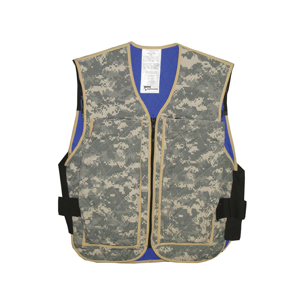 Hybrid Cooling Military Vest - Evaporative & Phase Change Technology for Extreme Heat - Perfect for Outdoor Activities, Tactical Missions & Hot Weather Work
