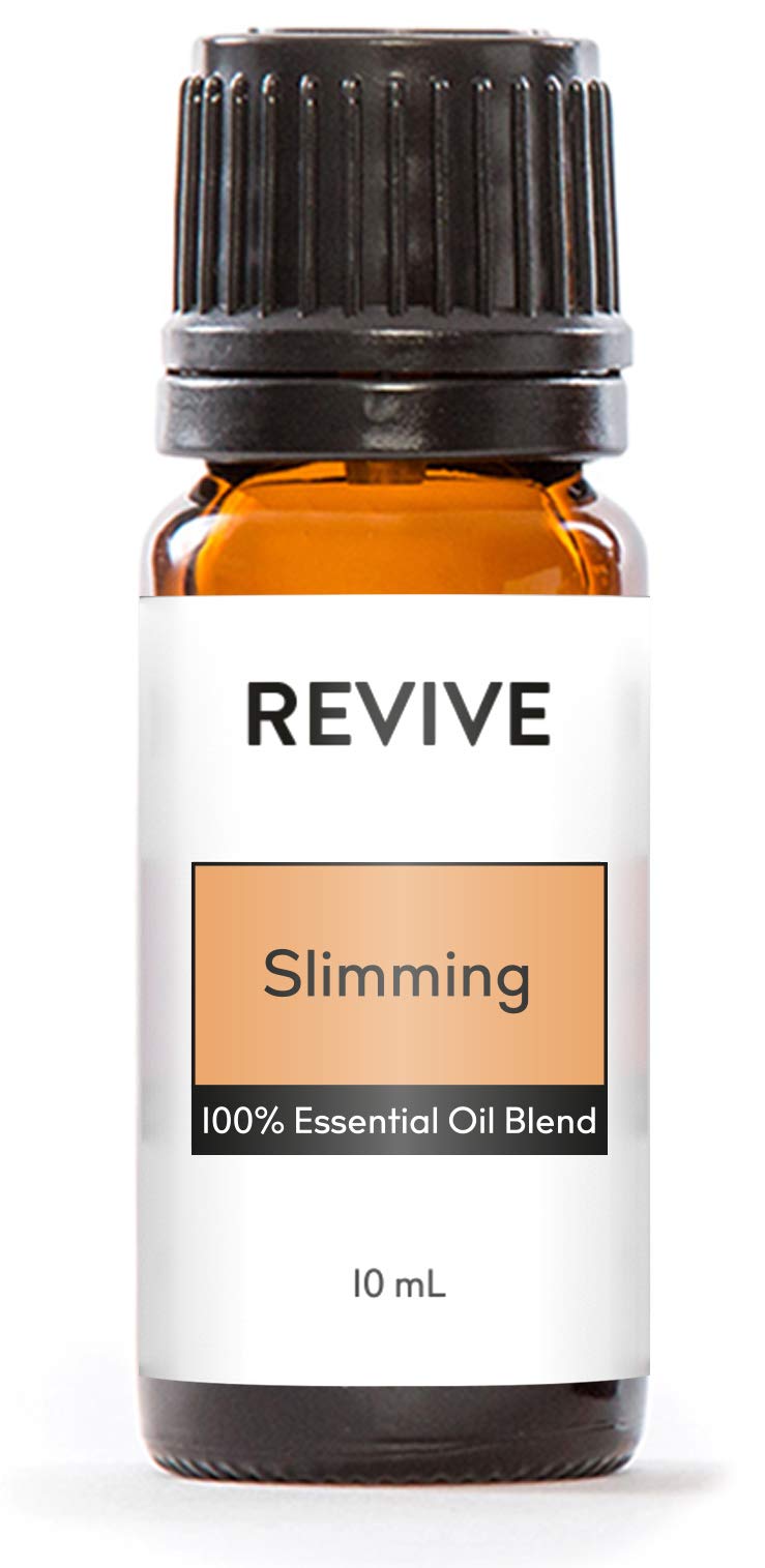 Revive Essential Oils 100% Pure Therapeutic Grade Slimming Blend - Natural Aromatherapy Oil for Weight Loss, Relaxation & Wellness | Perfect for Diffusers, Humidifiers, Massage, Skin & Hair Care | Home Spa, Yoga & Meditation Essential