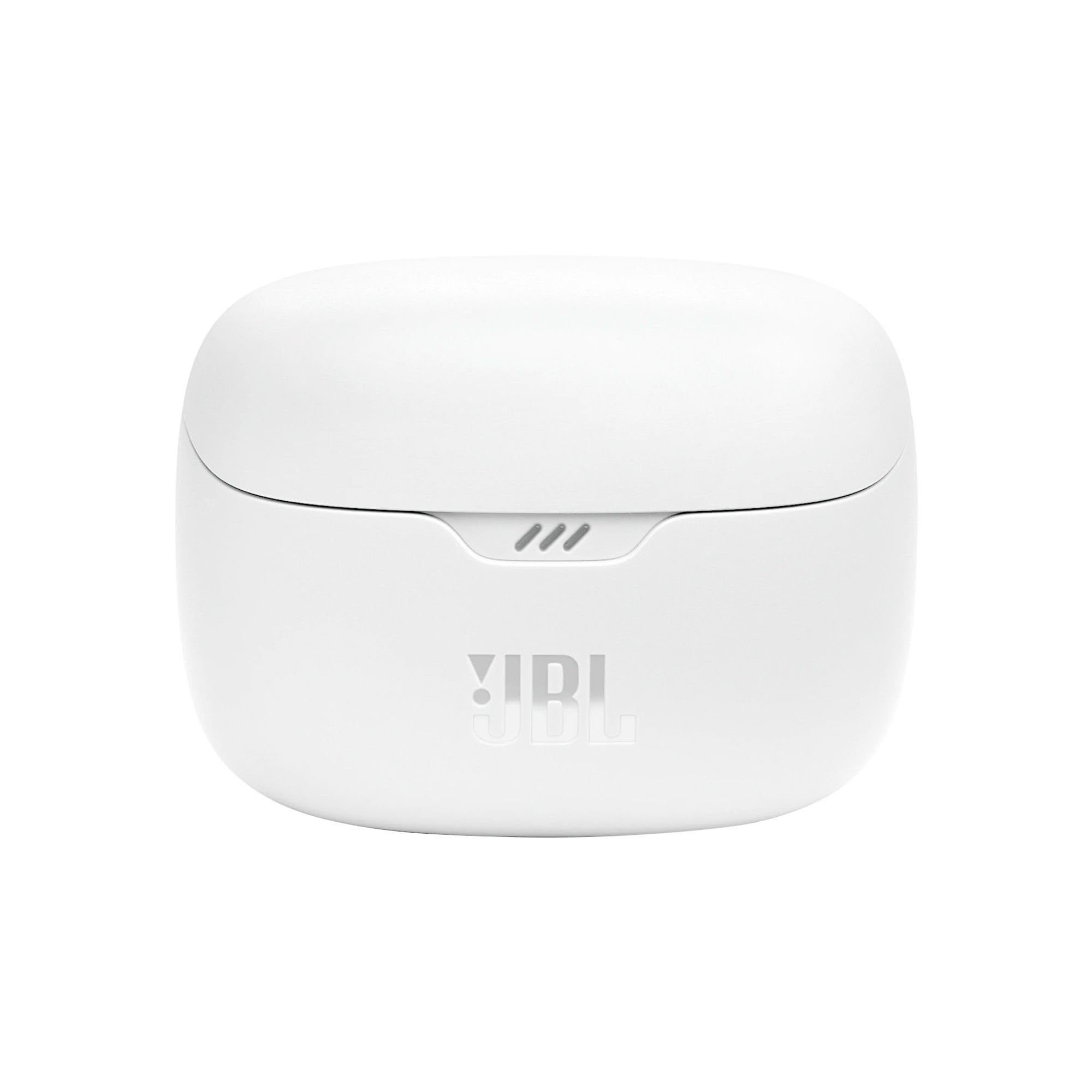 JBL Tune Beam True Wireless Noise Cancelling Earbuds - White | Bluetooth 5.2 | 32H Playtime | IPX4 Waterproof | Perfect for Workouts, Commuting & Travel