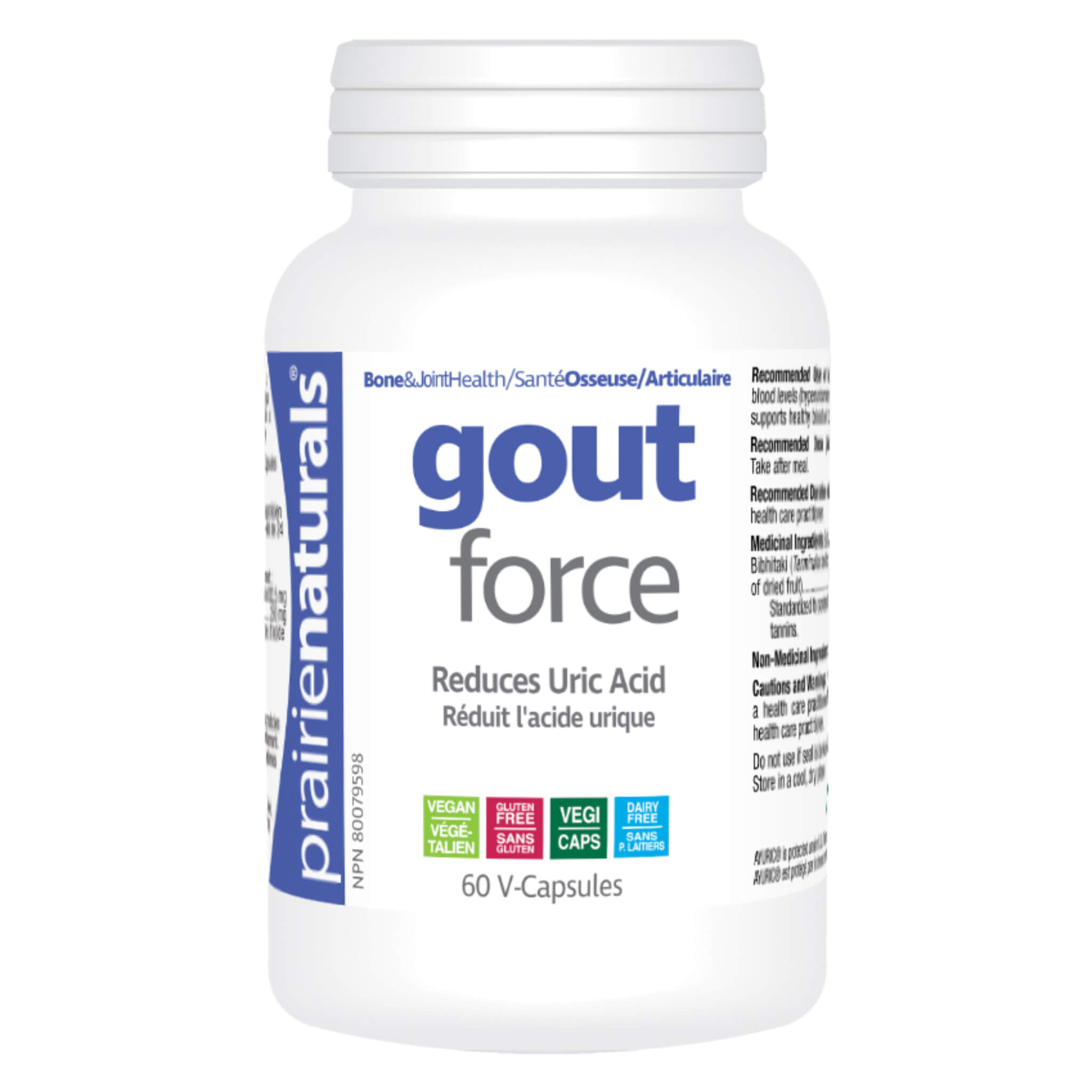 Gout Force - Natural Joint Pain Relief Supplement for Gout & Arthritis - Supports Healthy Uric Acid Levels - Perfect for Active Lifestyles & Joint Discomfort