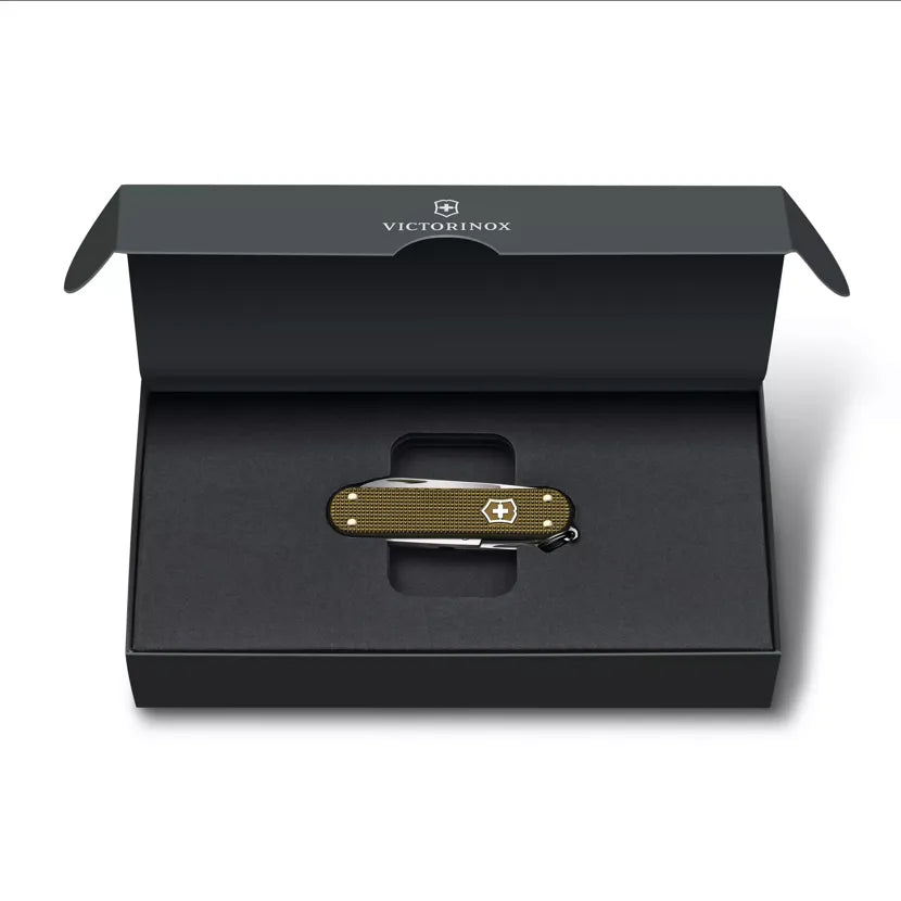 2024 Limited Edition Classic SD Alox Pocket Knife - Swiss Army Knife with Box | Perfect for Camping, Hiking & Everyday Carry (EDC)