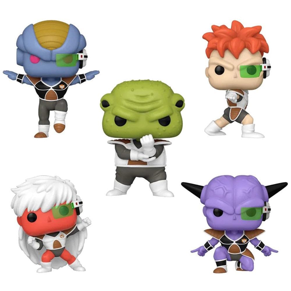 Funko Pop! Dragon Ball Z Ginyu Force 5-Pack Vinyl Figure Set - Collectible Anime Action Figures for Display & Gifts | Perfect for DBZ Fans, Home Decor & Anime Collections