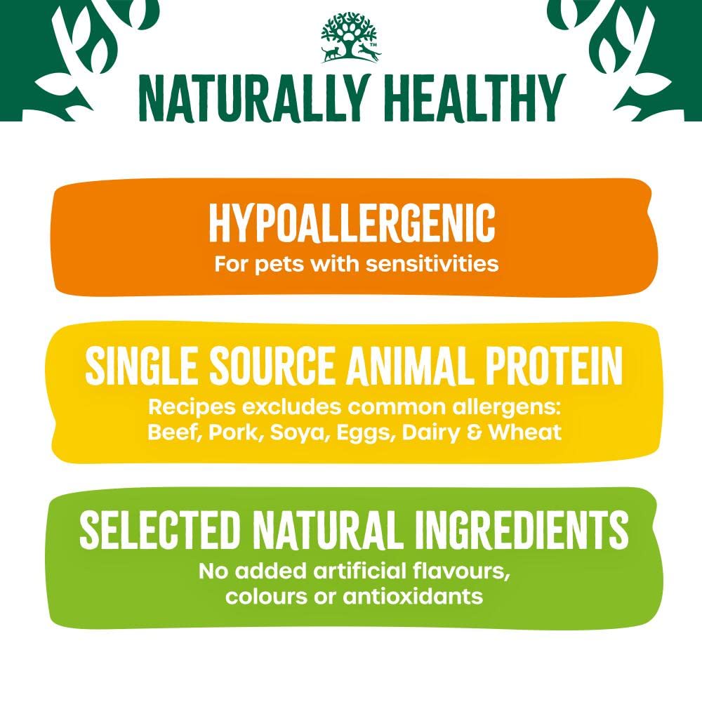 James Wellbeloved Hypoallergenic Adult Dry Dog Food - 15kg Turkey & Rice Formula for Sensitive Stomachs - Grain Free Bulk Dog Food Pack for Large Breed Dogs - Perfect for Daily Feeding & Allergy Relief