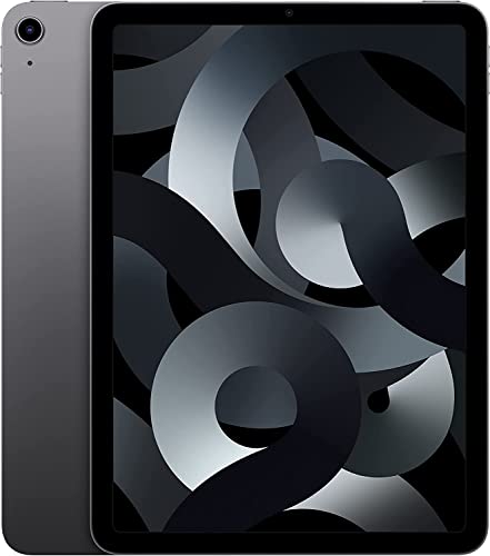 Apple iPad Air 5th Generation (256GB, 8GB RAM) 10.9-inch Wi-Fi + 4G LTE Unlocked Tablet - Global GSM/CDMA Compatible (Renewed Like New) for Work, Travel & Entertainment