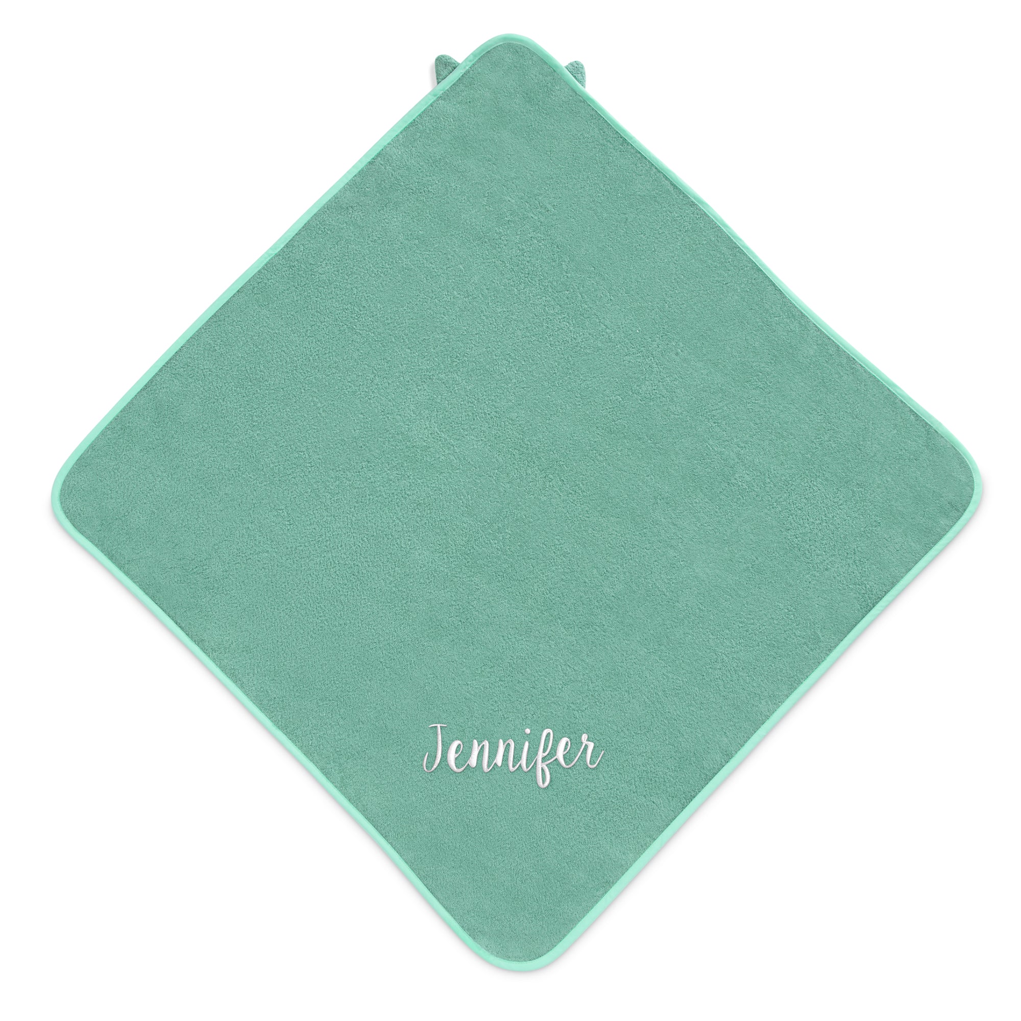Personalized Baby Hooded Bath Towel - Soft & Absorbent Infant Hooded Towel for Newborns & Toddlers - Perfect for Bath Time, Swimming & Spa Days