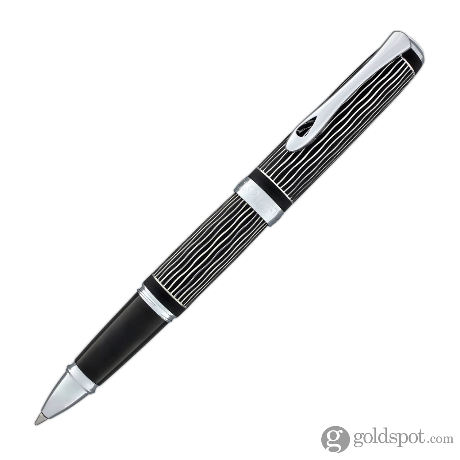 Diplomat Excellence A Plus Rollerball Pen - Premium German Writing Instrument with Wave Design for Business Professionals, Gift Giving & Signature Documents