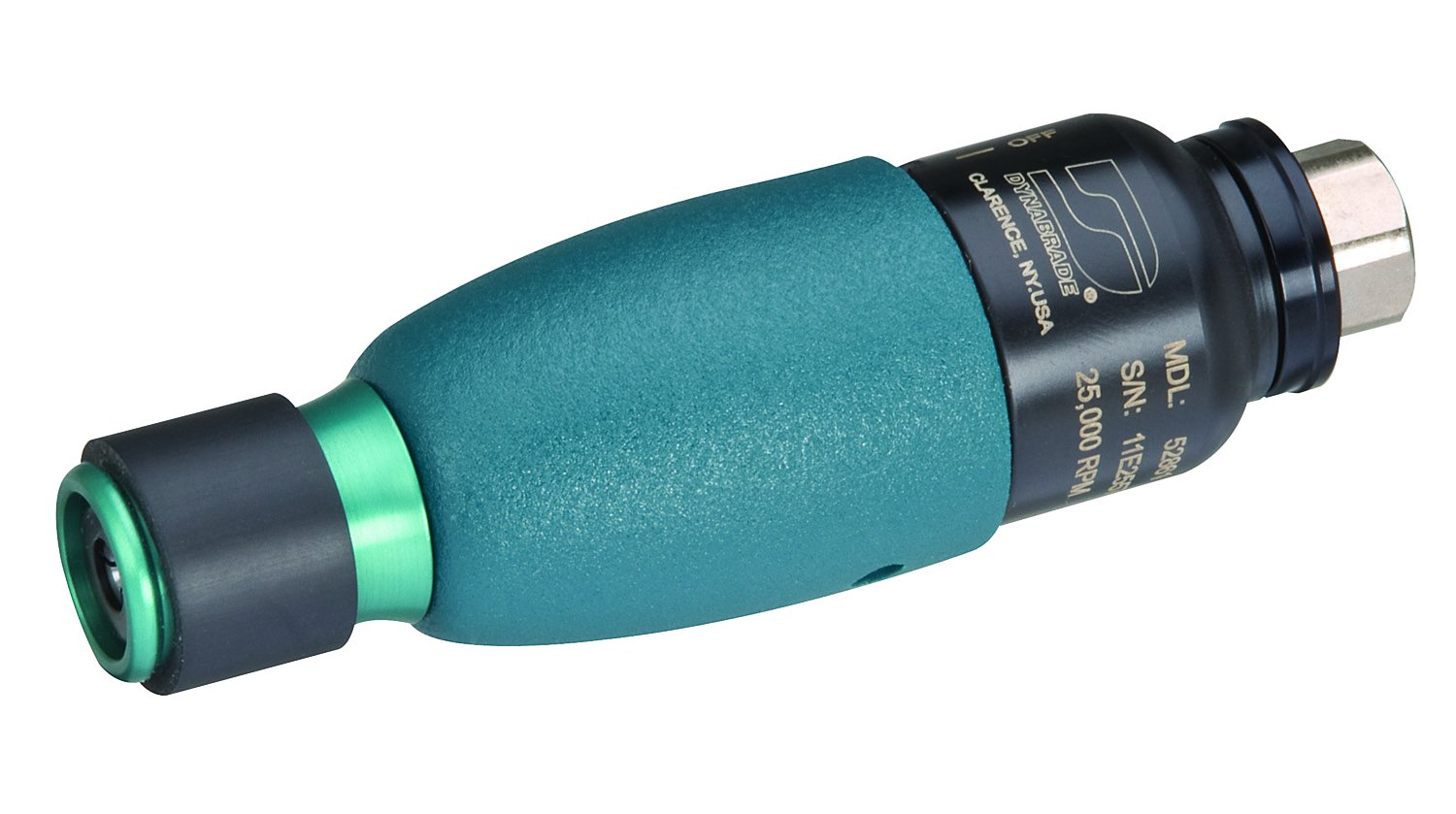 Dynabrade 52862 0.4 HP Straight Line Pencil Grinder - Compact Air-Powered Tool for Precision Metal Grinding, Sanding & Deburring in Tight Spaces | Ideal for Automotive, Metalworking & DIY Projects