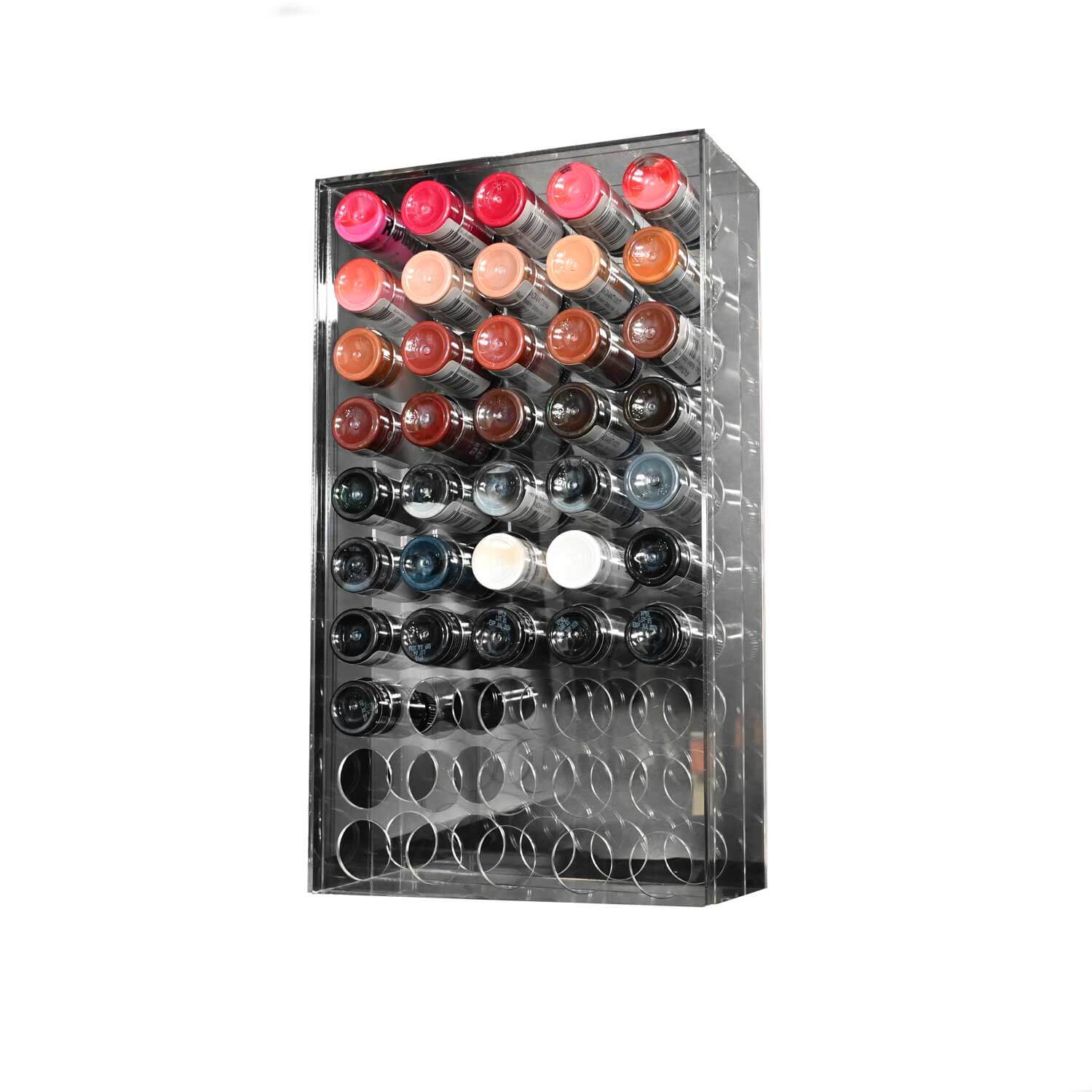 5-Tier Clear Acrylic Ink Bottle Organizer Stand - Perfect for Calligraphy, Fountain Pen & Art Supply Storage - Home, Office & Craft Room Organization
