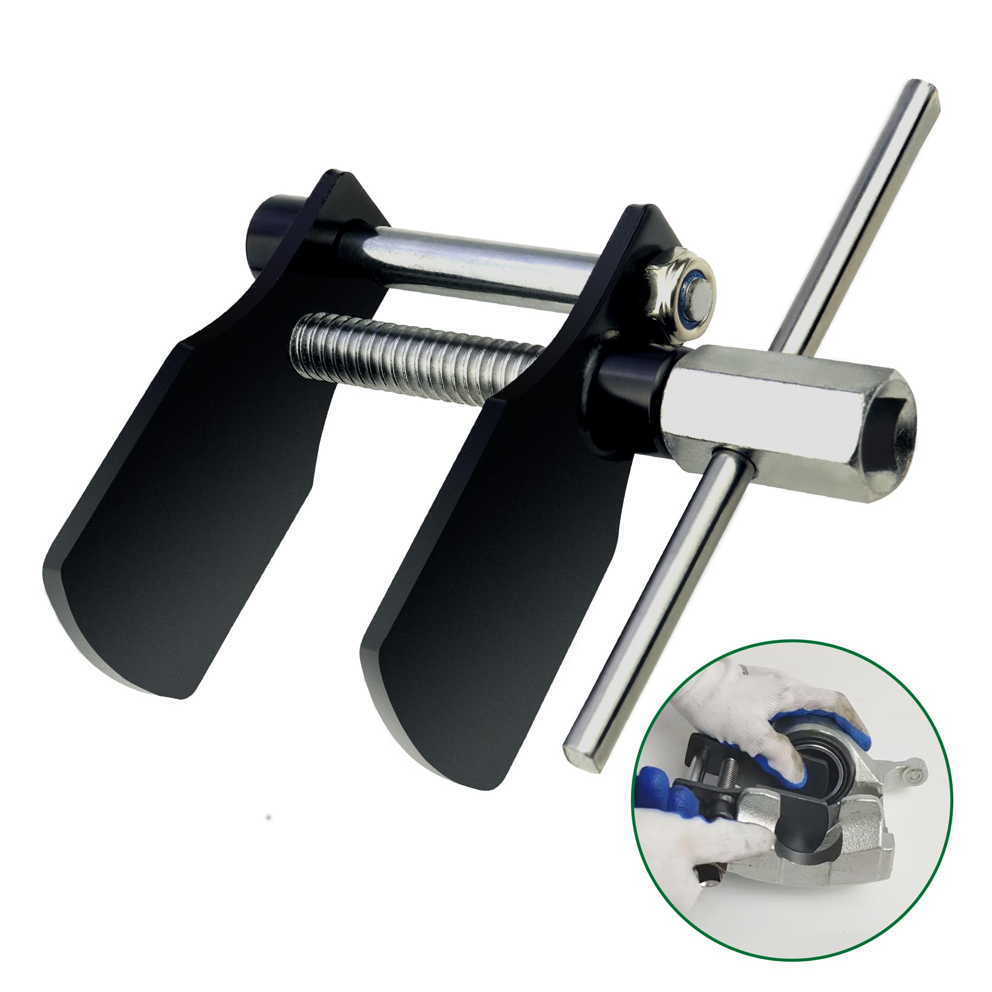 Bolaxin Caliper Piston Spreader Tool - Professional Disc Brake Pad Installation Spatula for Car & Truck Brake Service | Perfect for DIY Mechanics & Auto Repair Shops