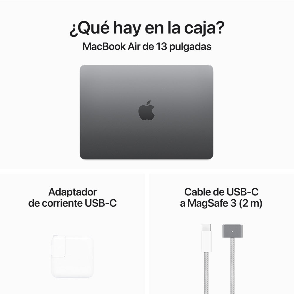 Apple MacBook Air 13-inch with M3 Chip - 8-Core CPU, 10-Core GPU, 512GB SSD, Space Gray | Lightweight Laptop for Work, Travel & Everyday Use