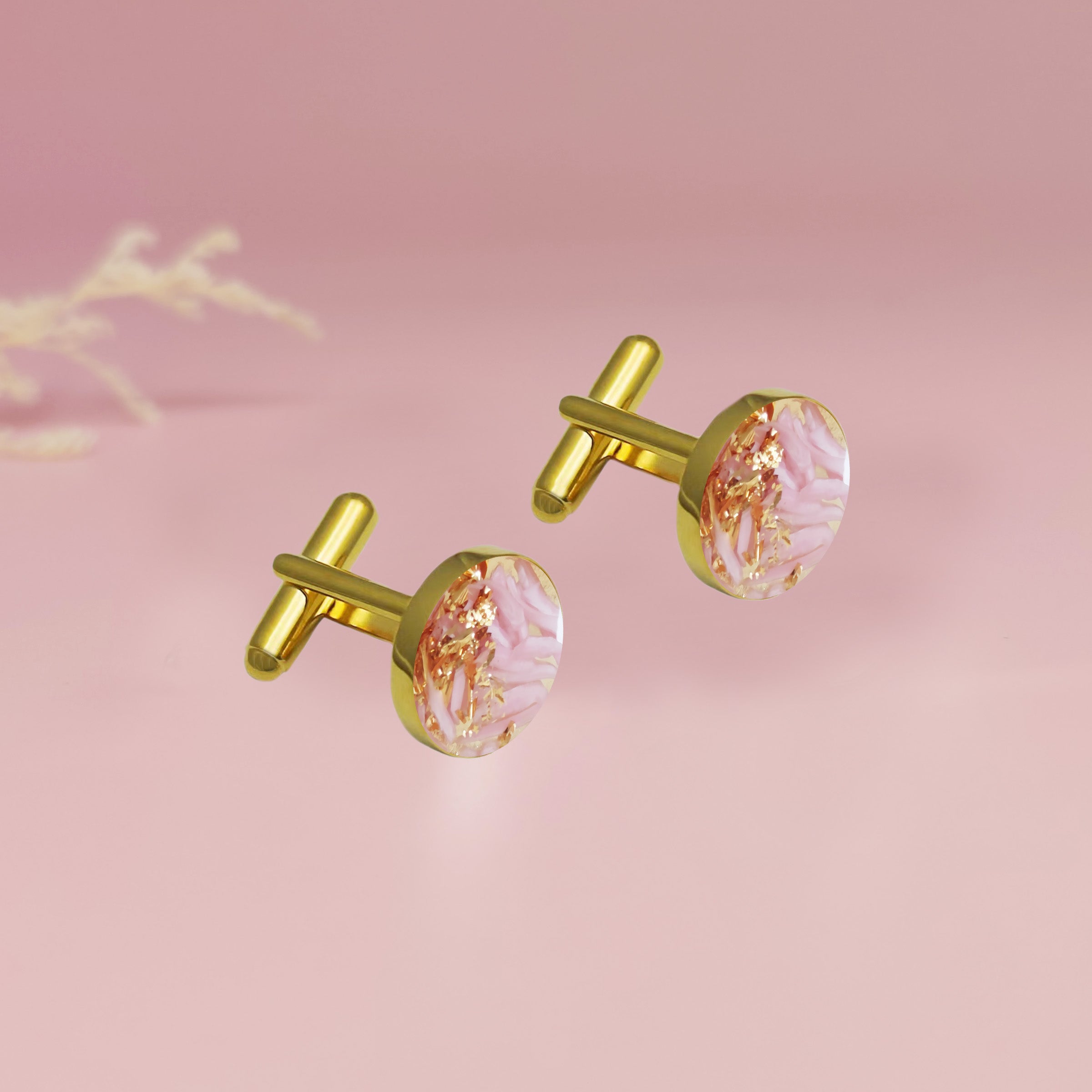 Simple Style Pregnancy Test Cap Cufflinks - Unique Novelty Gifts for Doctors, Nurses & Medical Professionals - Perfect for Baby Showers, Medical Graduations & Healthcare Events
