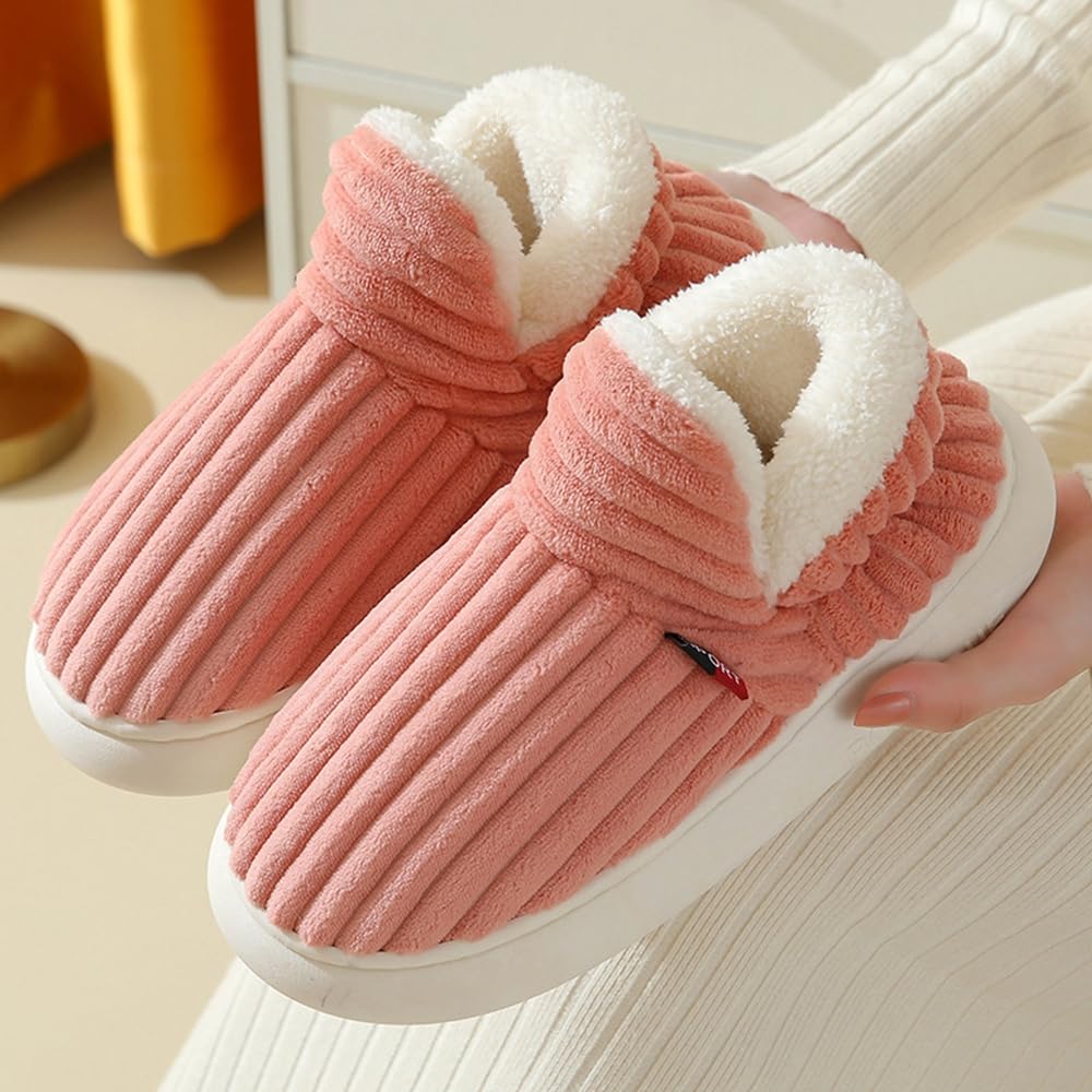 Unisex Cloud Slippers - Cozy Winter House Shoes with Non-Slip Sole | Warm Fluffy Indoor Slippers for Women & Men | Perfect for Home, Lounge & Cold Weather Comfort