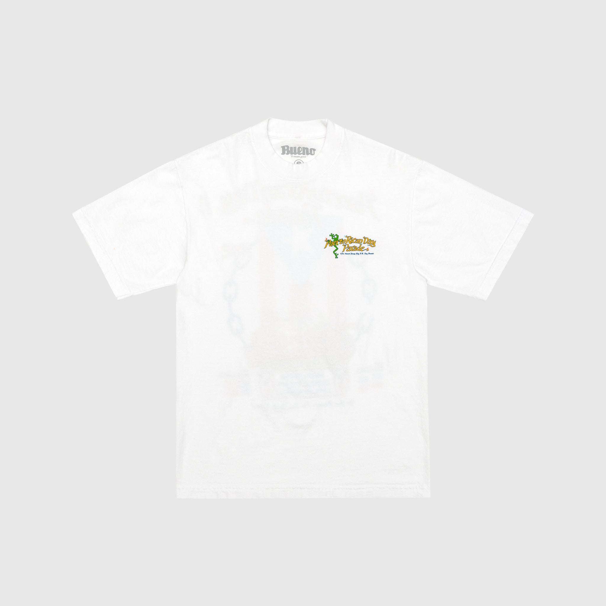 Packer X Bueno Puerto Rican Day Parade Short Sleeve T-Shirt - Comfortable & Stylish for Festivals, Parades & Casual Wear