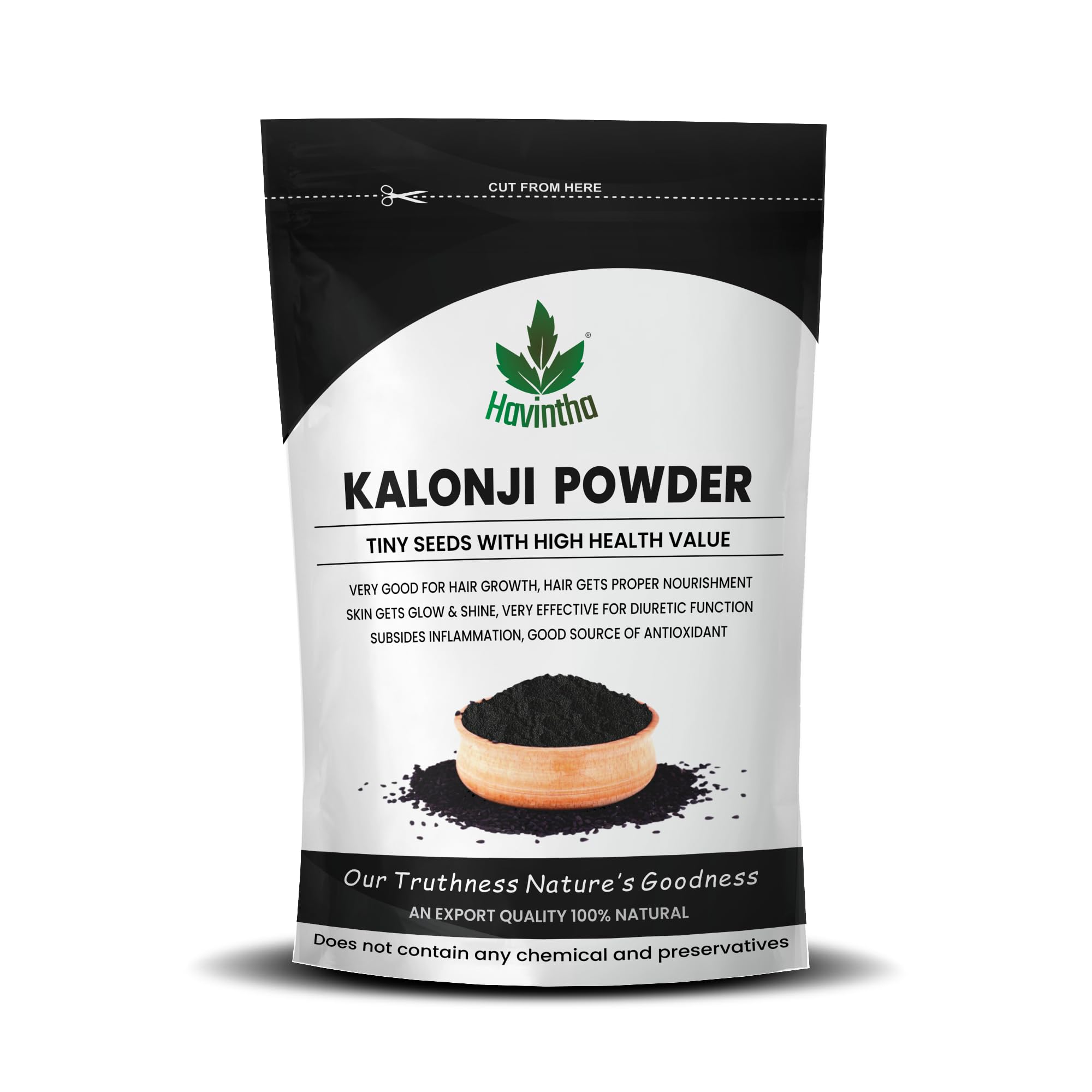 Organic Black Seed Oil Powder (Kalonji) for Skin & Hair Care - 227g | Natural Remedy for Acne, Eczema & Hair Growth | Perfect for DIY Beauty & Wellness Recipes