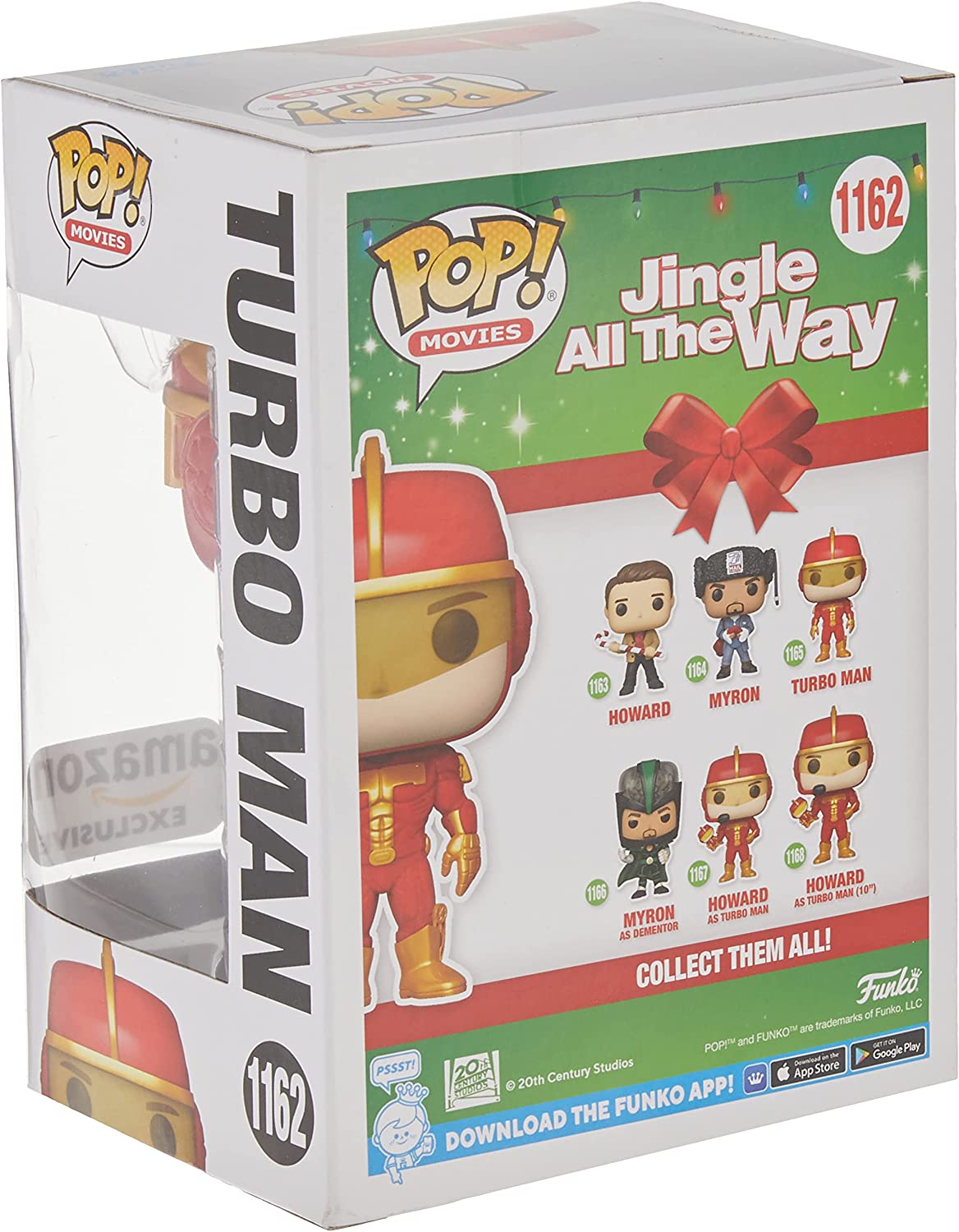 Funko Pop! Turbo Man Action Figure - Jingle All The Way Movie Collectible - Perfect for Christmas Gifts & Pop Culture Displays