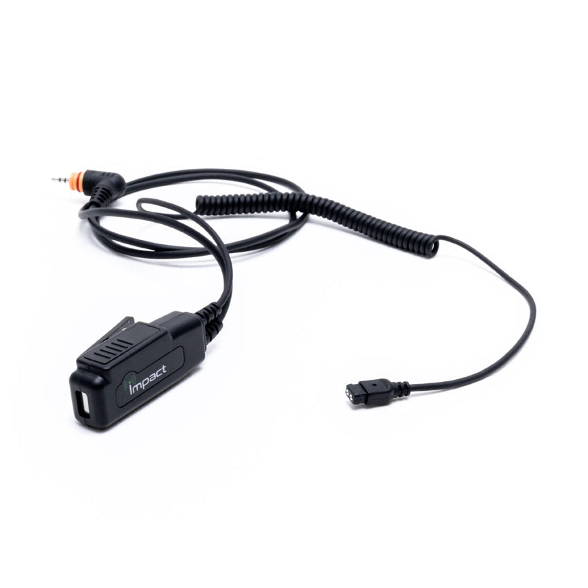 Impact G2W 2-Wire Quick Disconnect Earpiece - Secure Police & Security Headset for Clear Communication - Ideal for Law Enforcement, Security Guards & Surveillance Teams