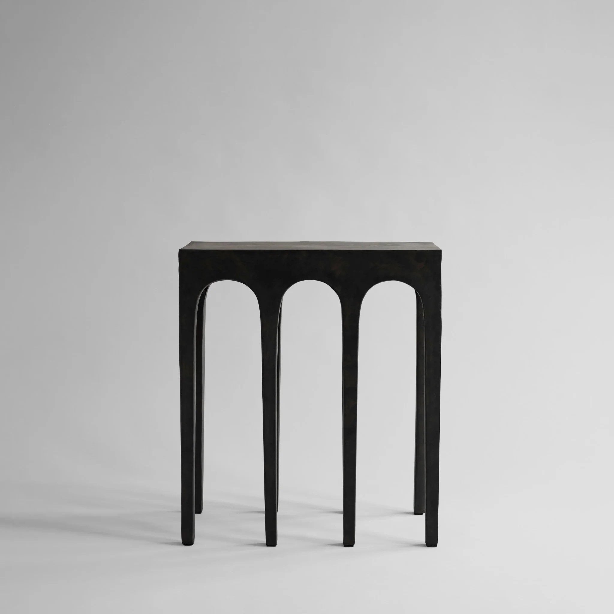 101 COPENHAGEN Bow Console Table - Modern Scandinavian Coffee Table for Living Room - Perfect for Small Spaces, Sofa Side Table, and Home Decor