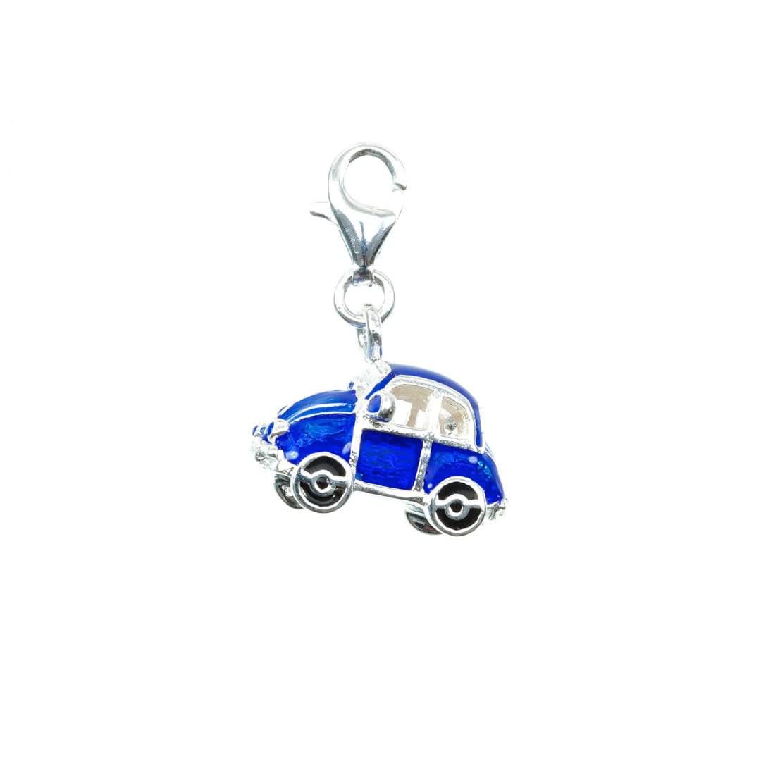 Lucky Beetle Car Charm for Good Fortune - Vintage Volkswagen Beetle Pendant for Keychain, Bag & Home Decor - Perfect Gift for Car Lovers & Travel Enthusiasts
