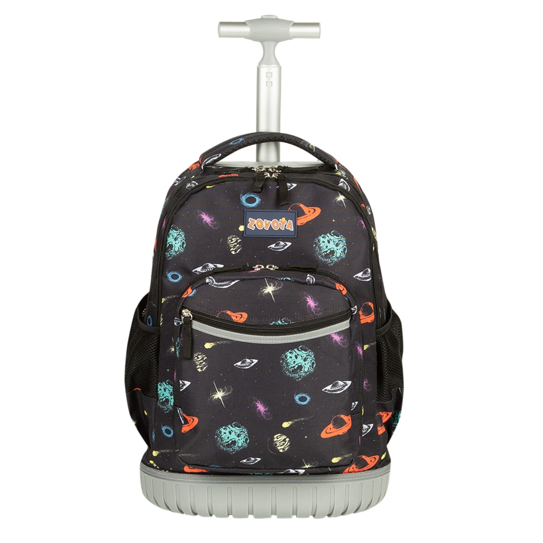 Zovota 18 Inch Rolling Backpack with Wheels - School Laptop Backpack for Boys & Girls, Durable Travel Carry On Backpack for College, Business Trips & Airplane Travel