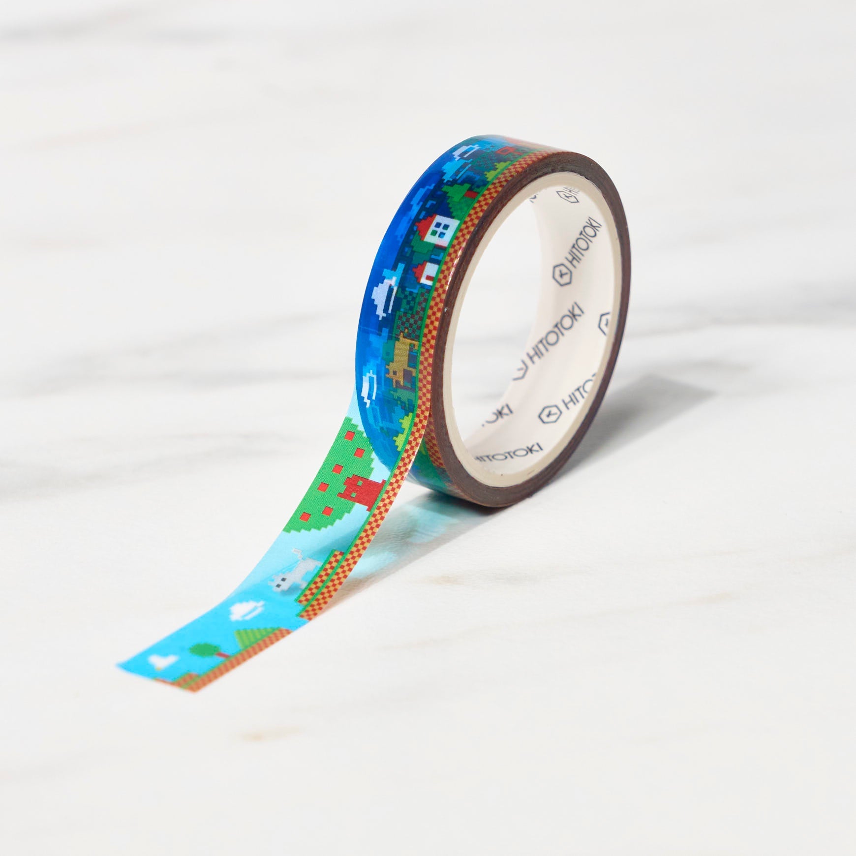 KING JIM SODA 5th Edition Masking Tape - Regular Type for Crafting, Scrapbooking & DIY Projects - High-Quality Washi Tape for Artists & Office Use