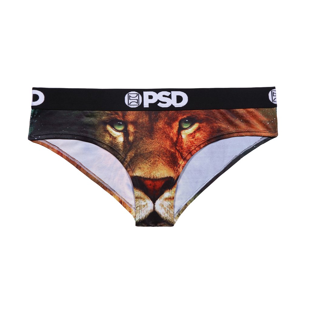Women's Lion Galaxy Print Bikini Underwear - Sexy & Comfortable Swimwear for Beach, Pool & Summer Vacations