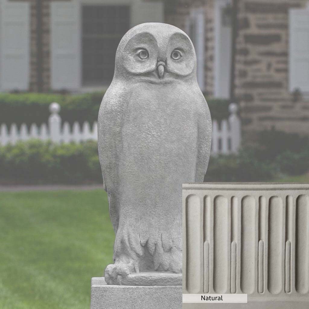Dr. Hoo Statue - Handcrafted Home Decor & Garden Sculpture | Campania International | Perfect for Indoor & Outdoor Decor, Gifts, and Feng Shui